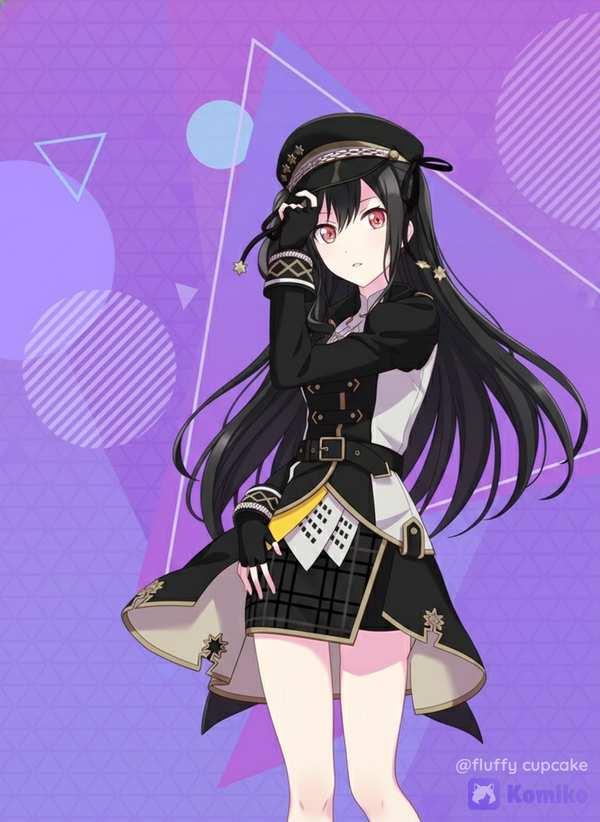 pjsk oc — she looks like the bandori artstyle now lol
