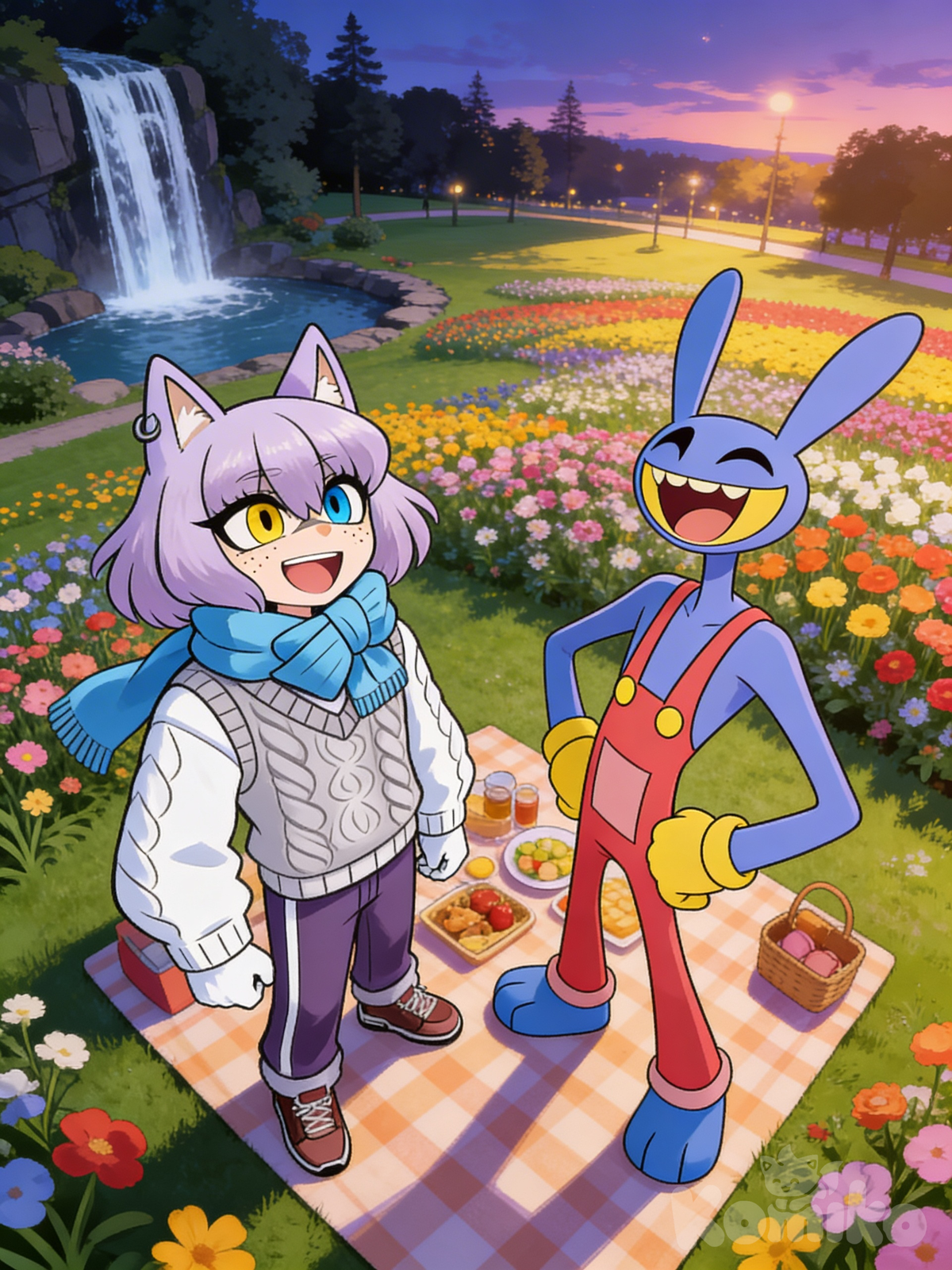 Panic with the rabbit himself