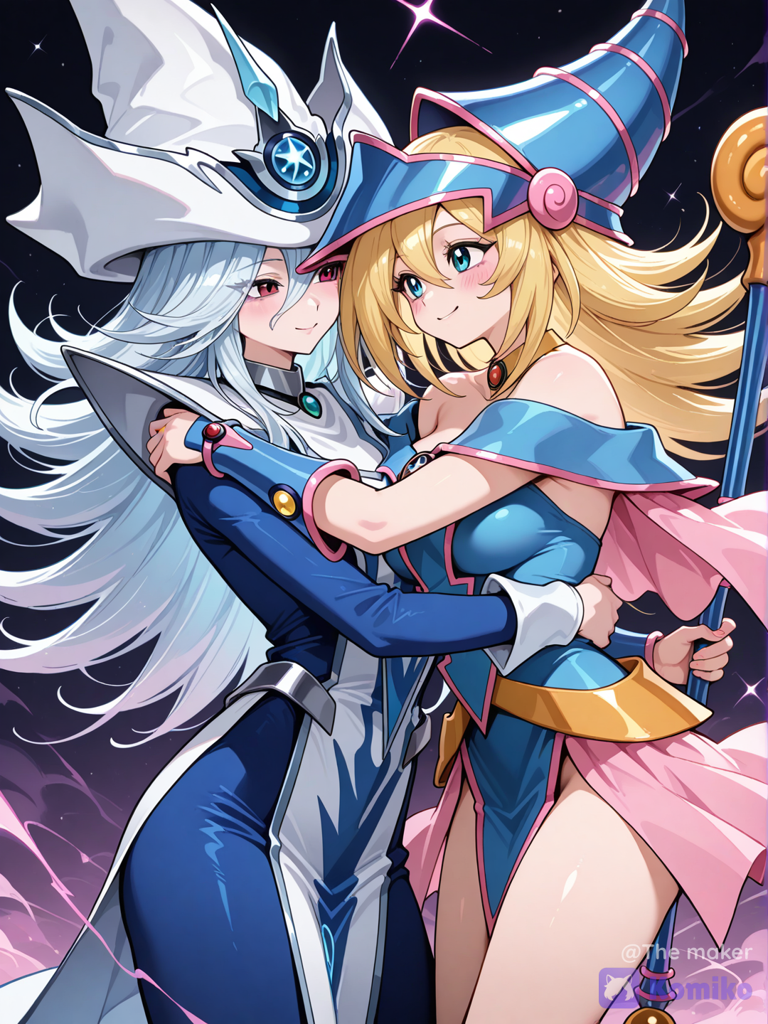Silent Magician and dark magician girl
