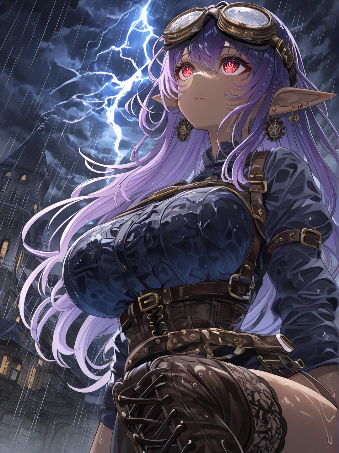 Raining
