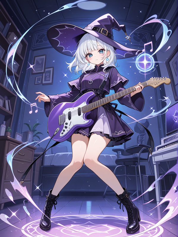 Witchy Guitar Magic ♪💜