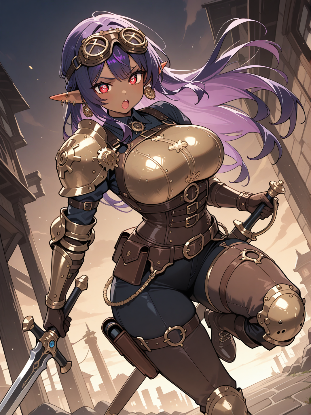 Lilith Ready to Fight! ⚙️💜