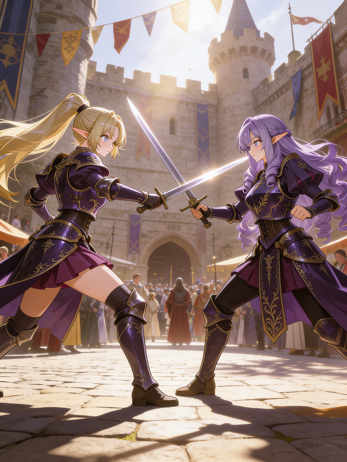 Fiorael & Elara's Sword Spar ✨
