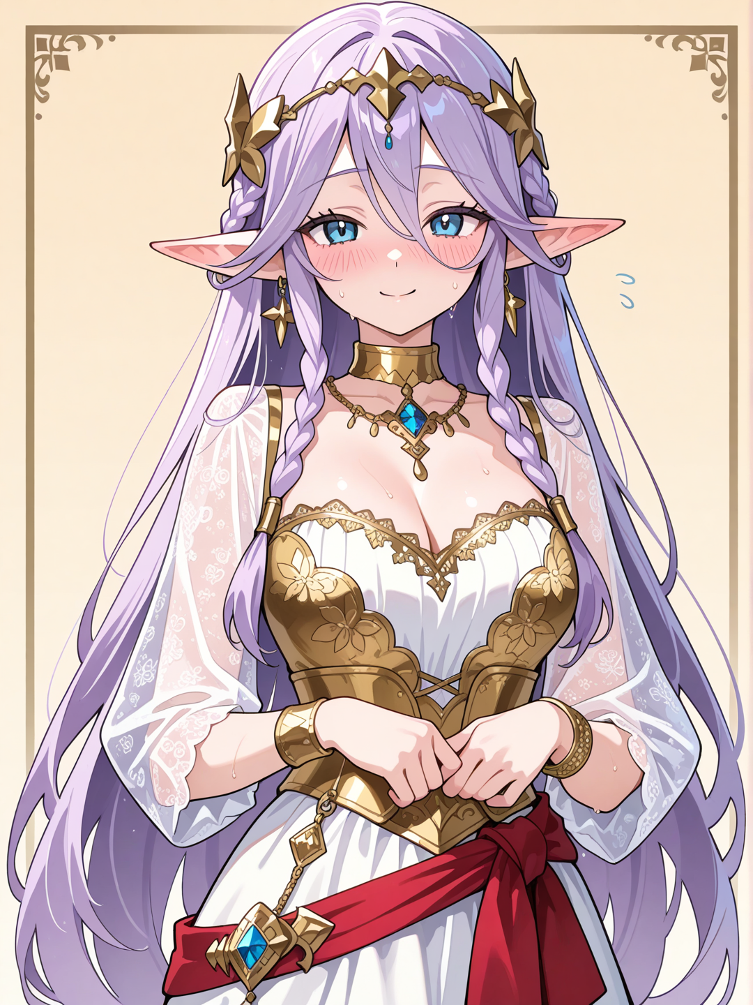 Blushing Elf Cutie 💜✨