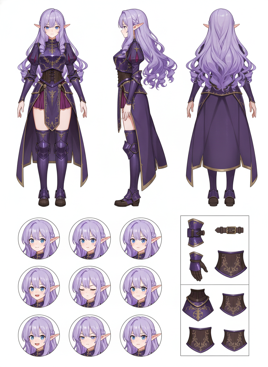 Elara's Character Sheet