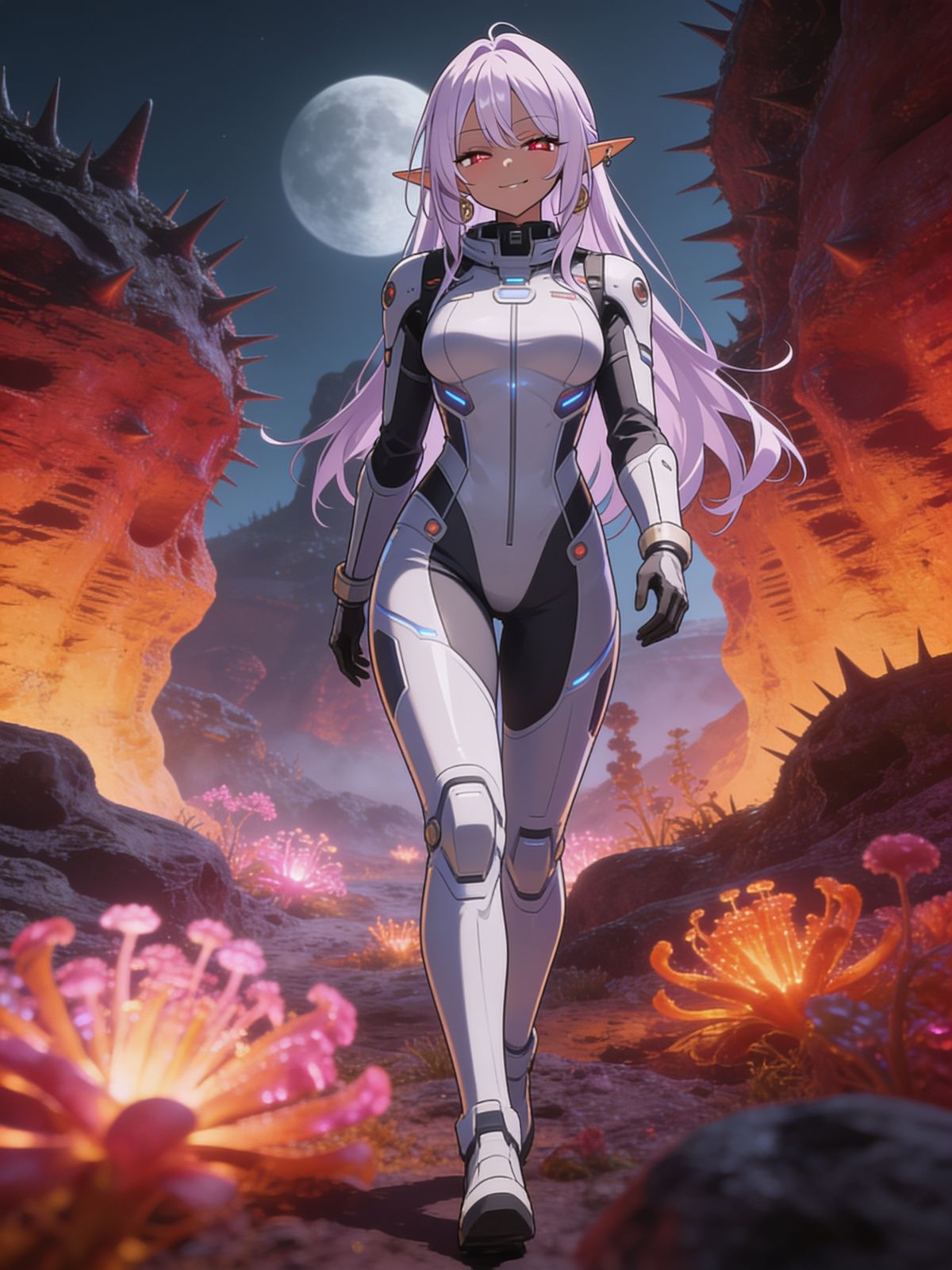 Lilith Exploring a Planet