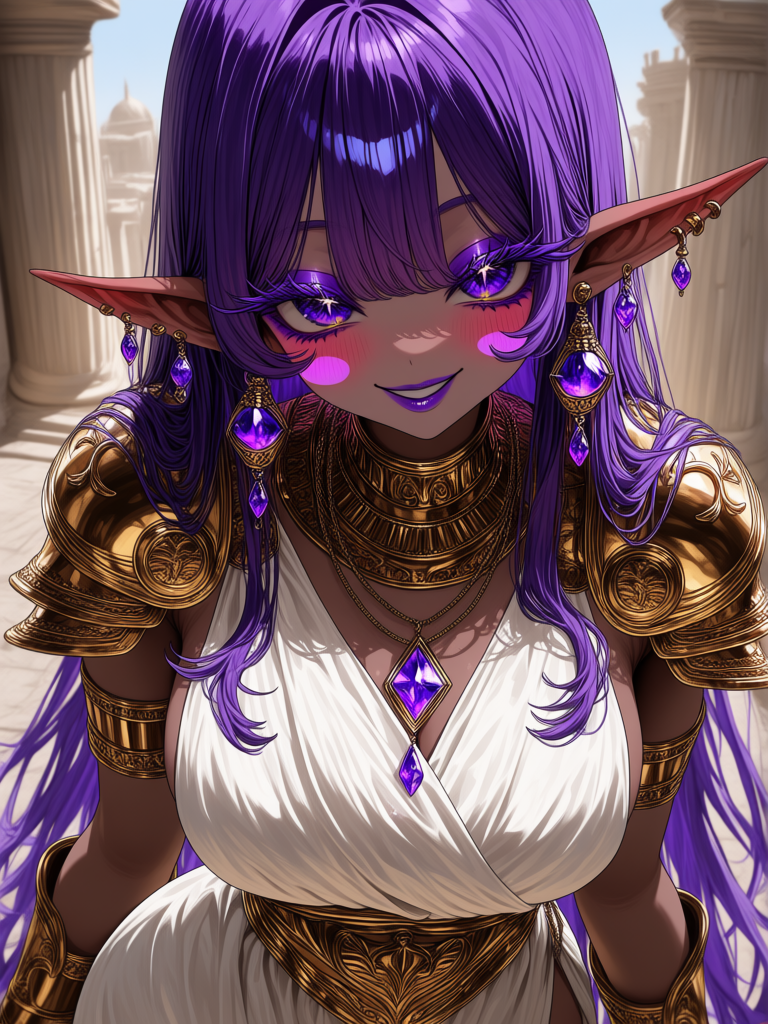 Athena's Purple Glow 💜✨