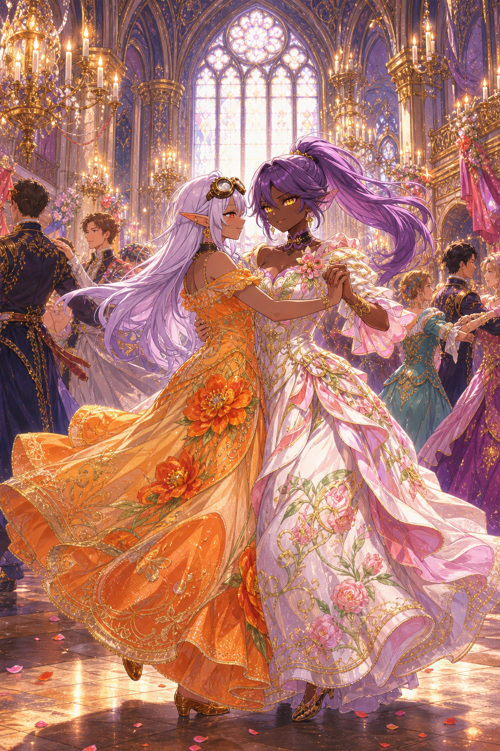 Lilith and Joone Center Stage