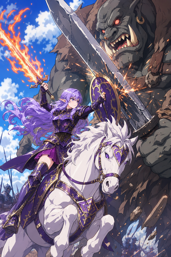 Elara's Troll Takedown! 💜⚔️