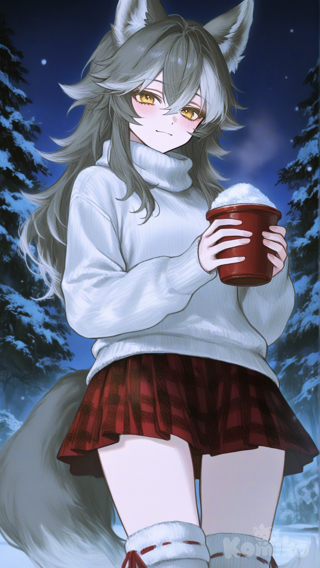 winter wolfie