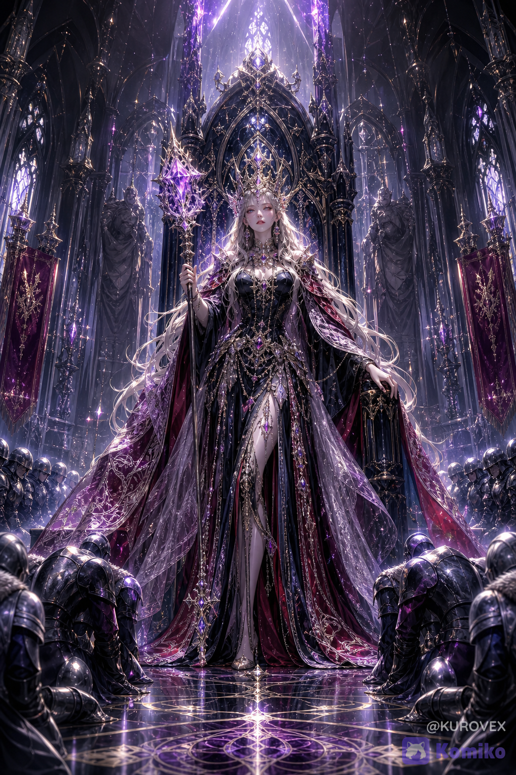 👑 Elyssara, la Emperatriz del Trono Eterno