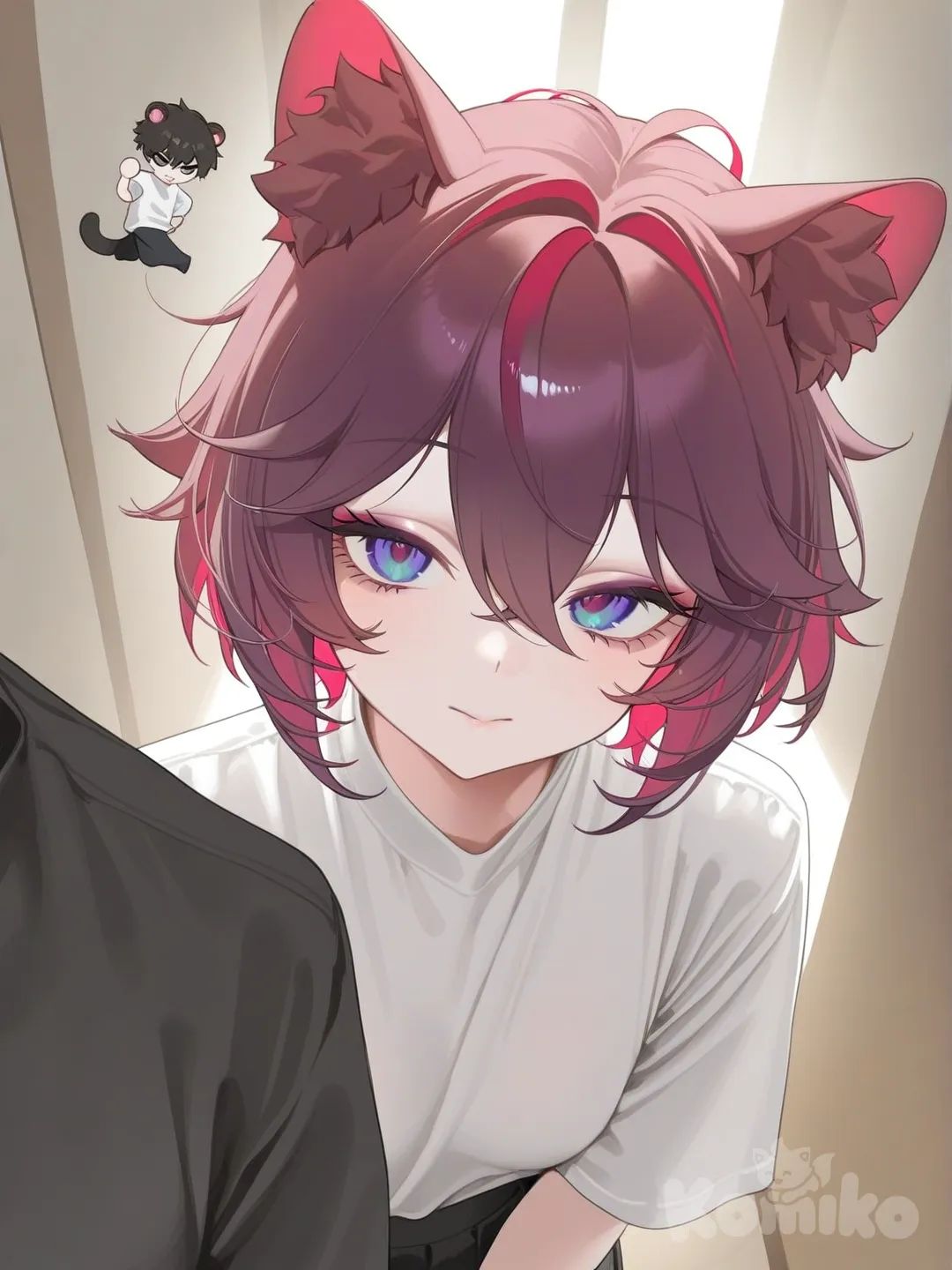 U