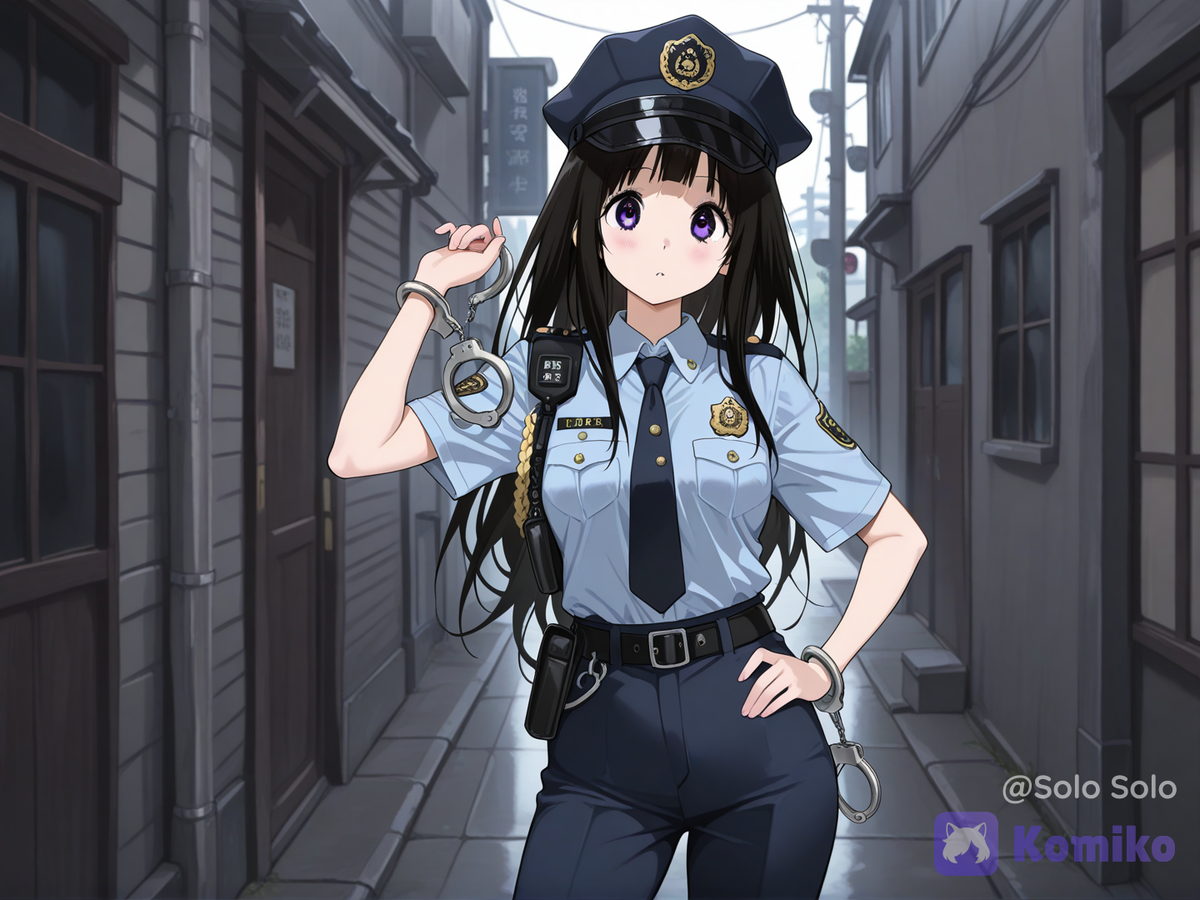 Chitanda Eru is Police 2