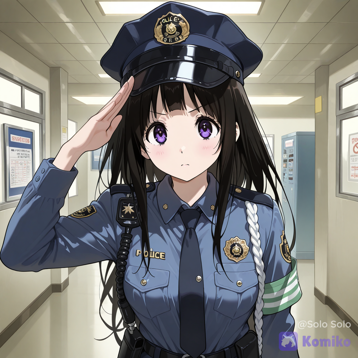 Chitanda Eru is Police 3