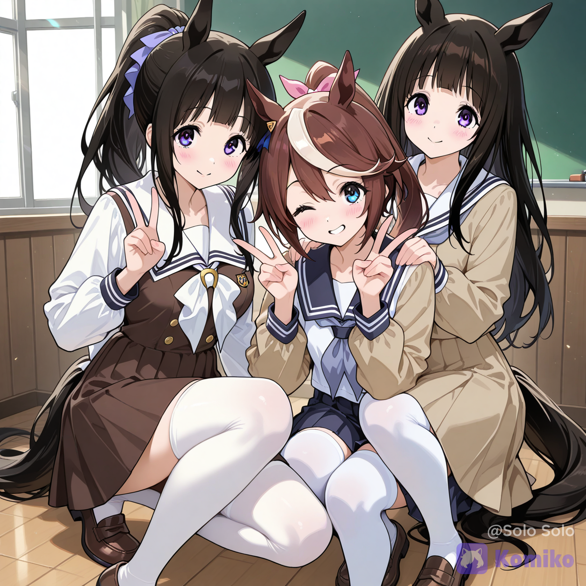 Chitanda Eru x Tokai Teio