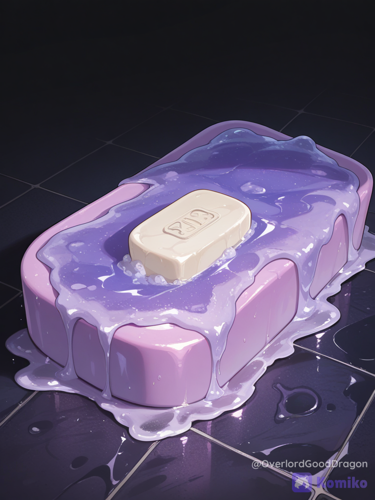 Мыльная фиолетовая магия ✨