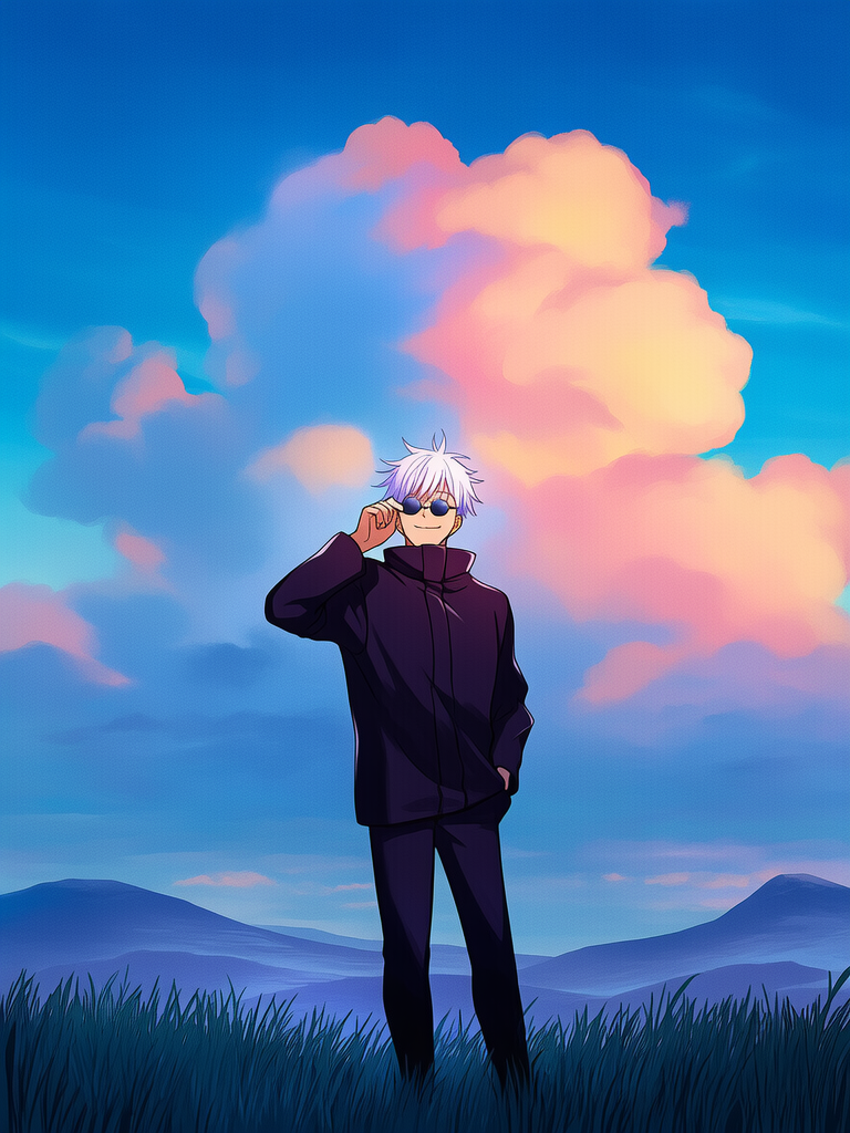Gojo’s Cloudy Daydream ☁️✨