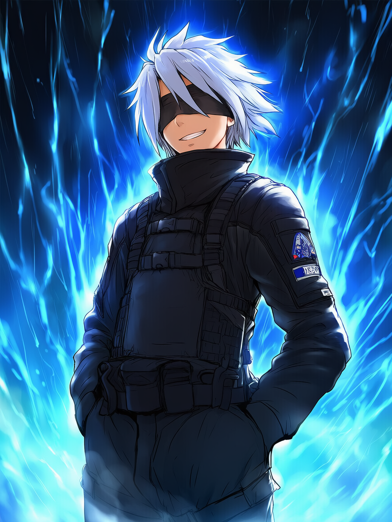 Blue Aura Boy Vibes 💙⚡