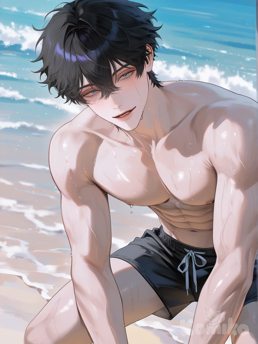 At the beach 🏖️ 