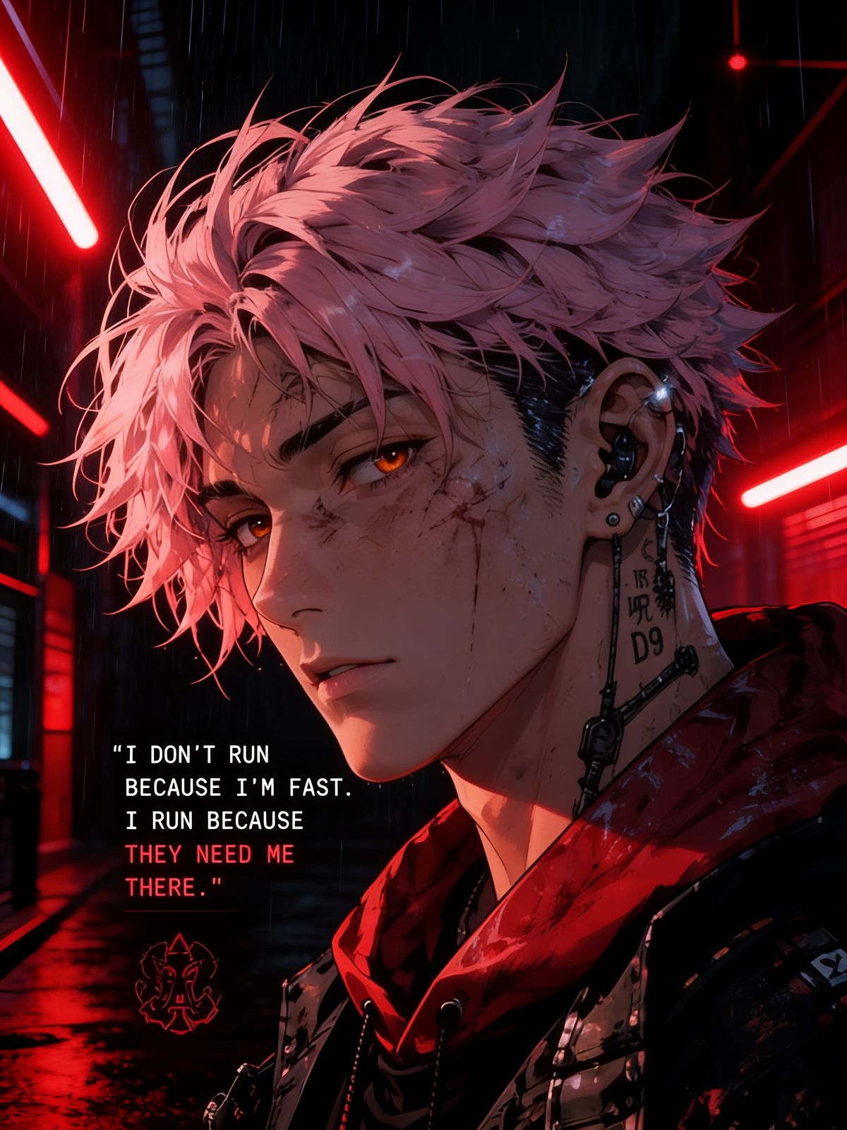 Cyberpunk Yuji Itadori