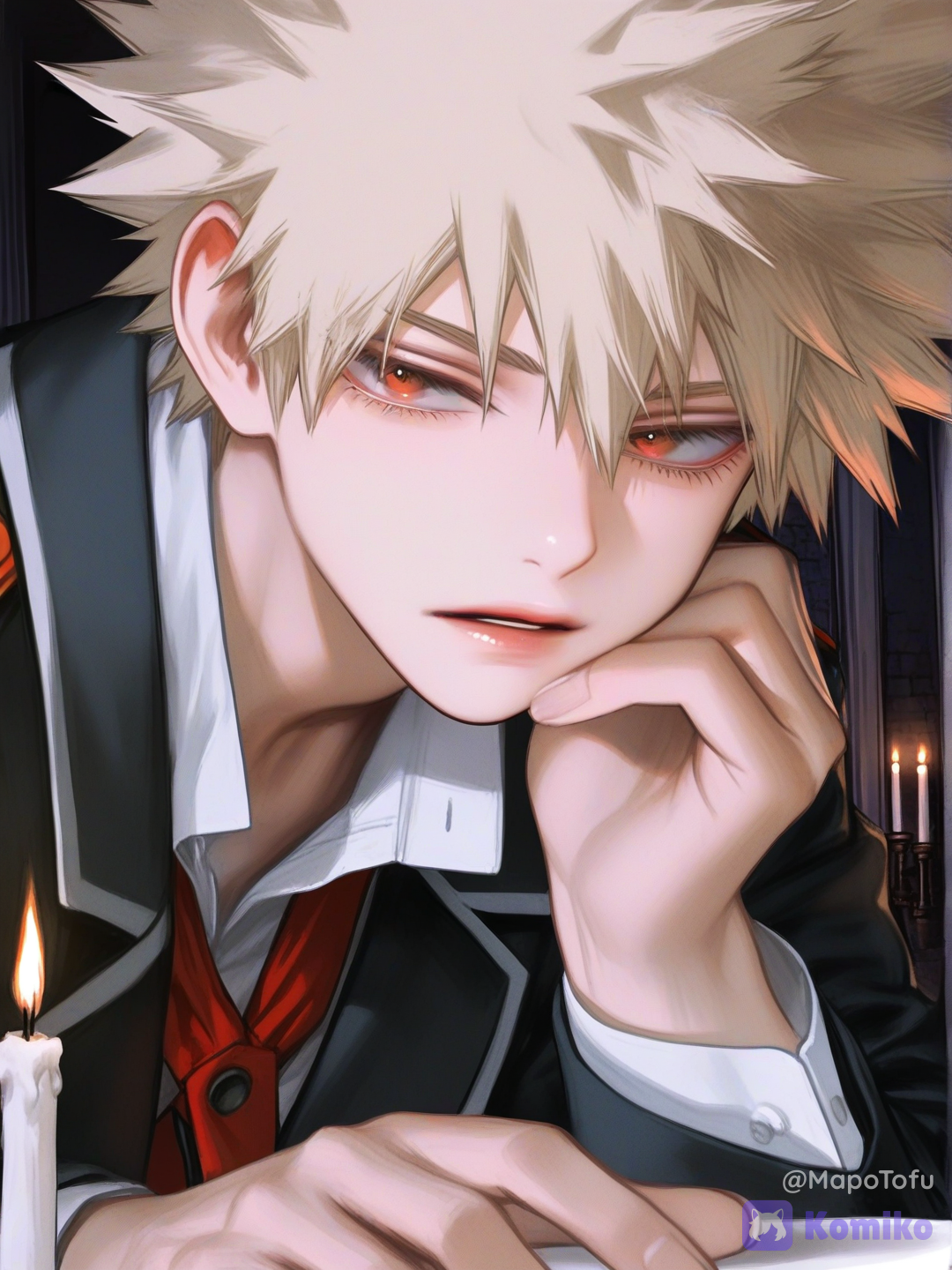 Bakugo in Class