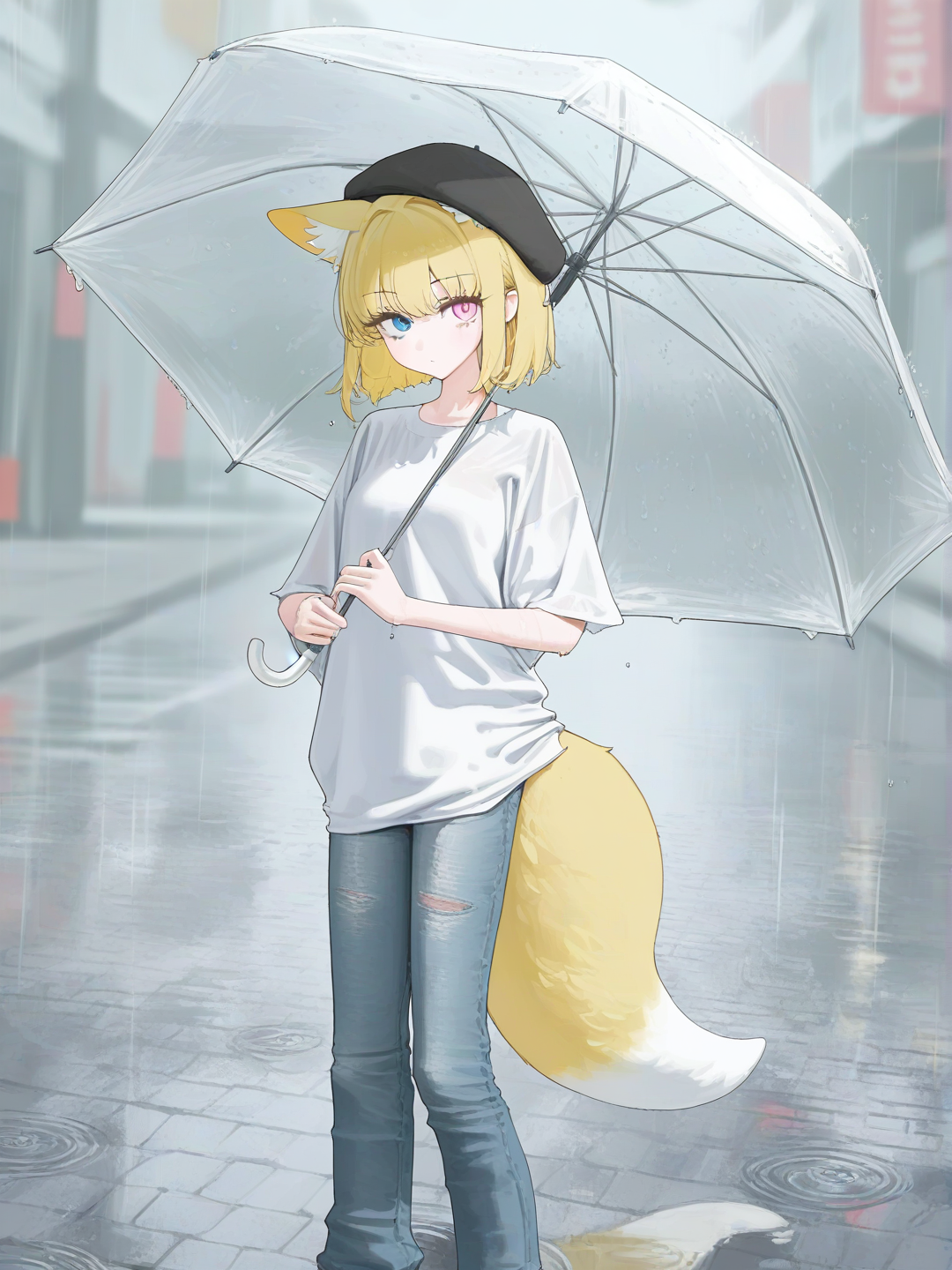 It rains all the time in Paris 😑