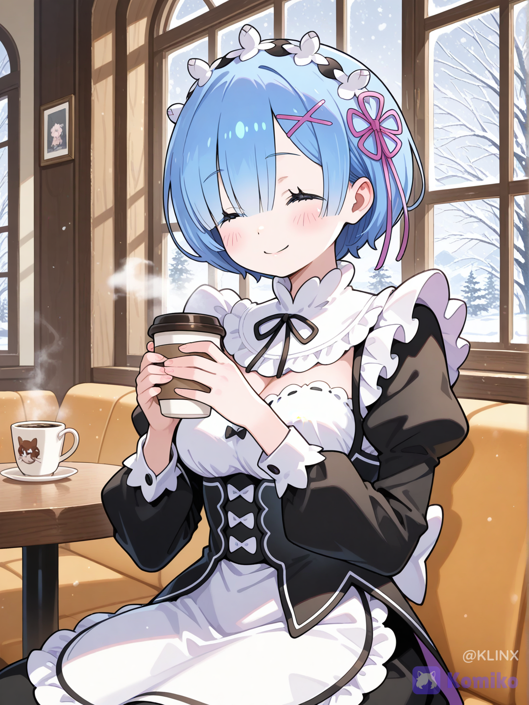 rem con cafe tranquila y alegre