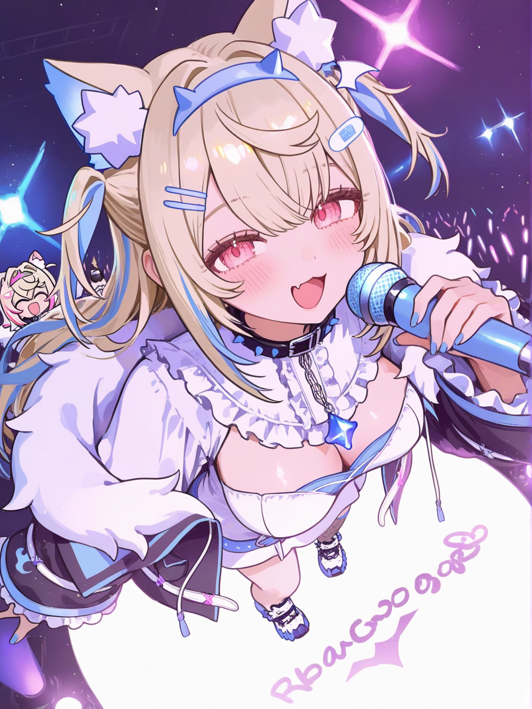 @Fuwawa_Abyssgard, @Mococo_Abyssgard_(1St_Costume) 