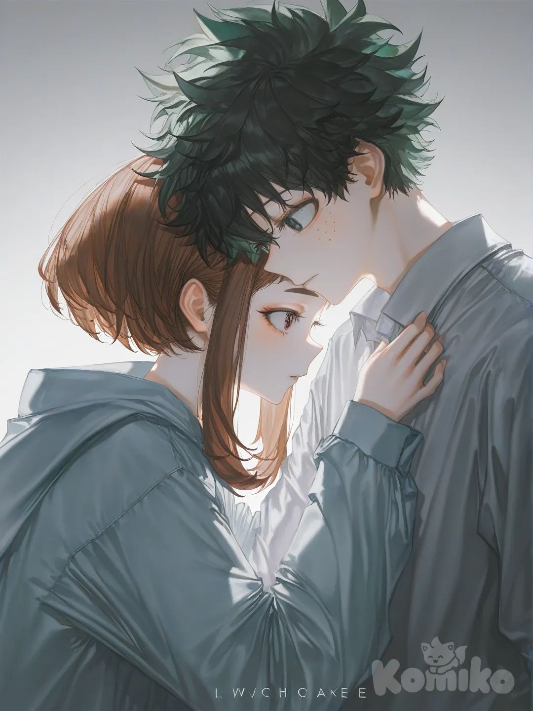 Deku and Uraraka