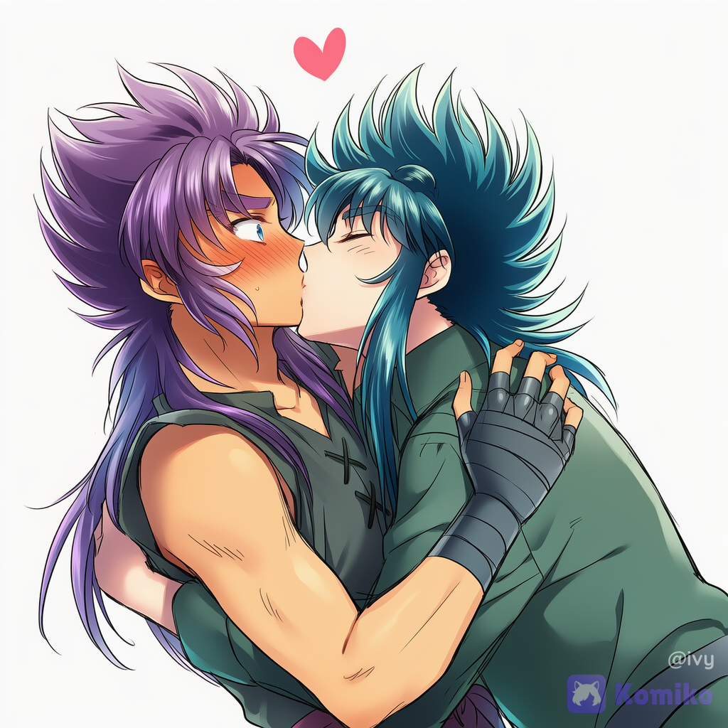 Otra más de Manigoldo x Albafica 🥰❤️