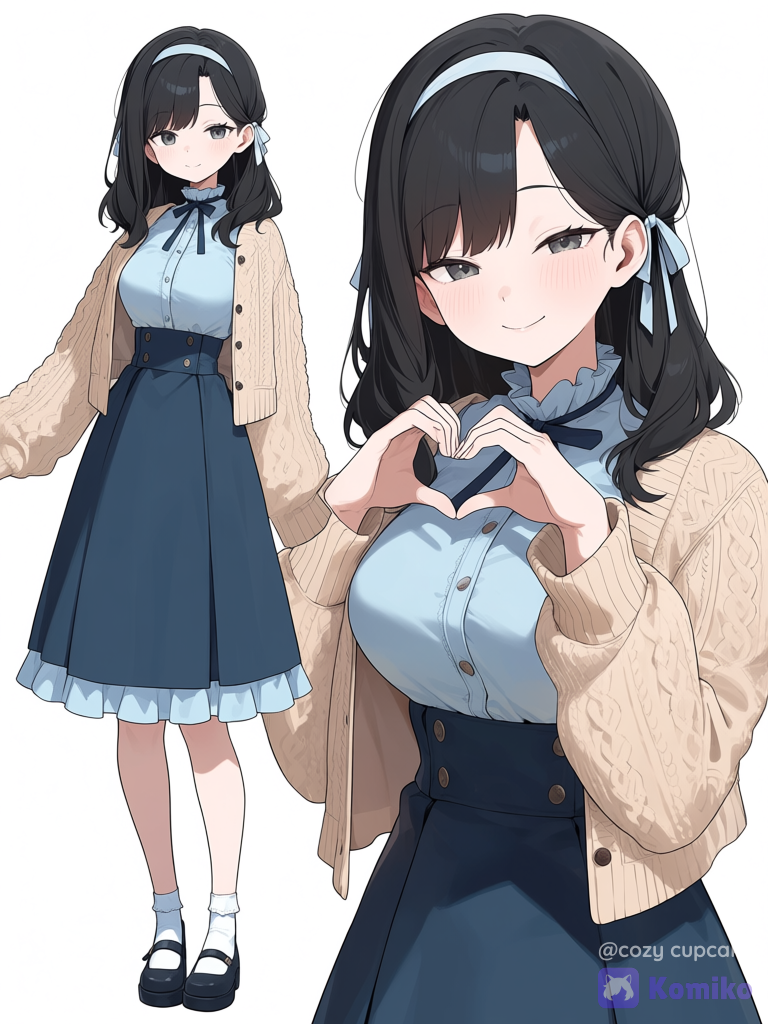 wow she it cute