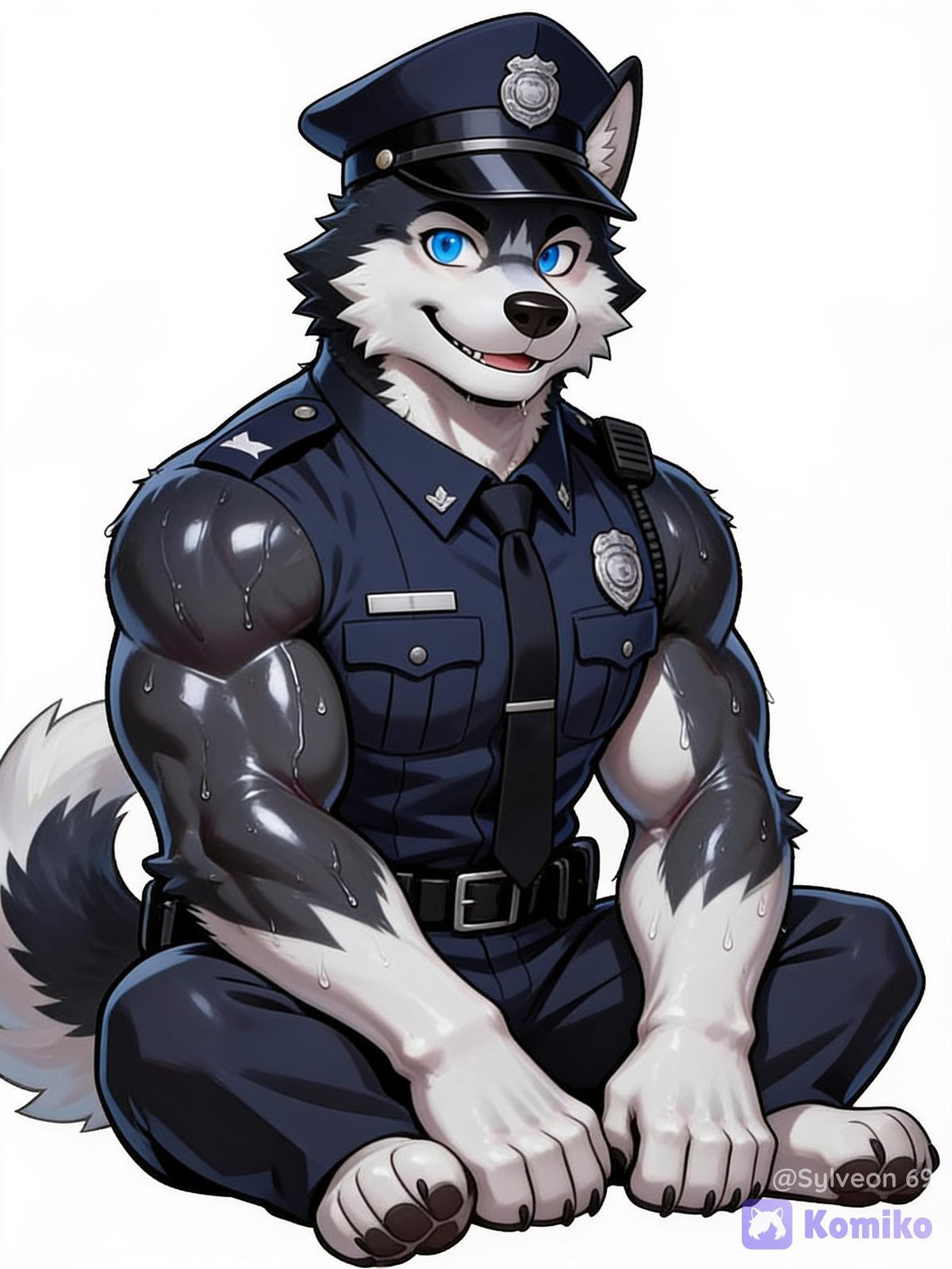 Pudim the Husky