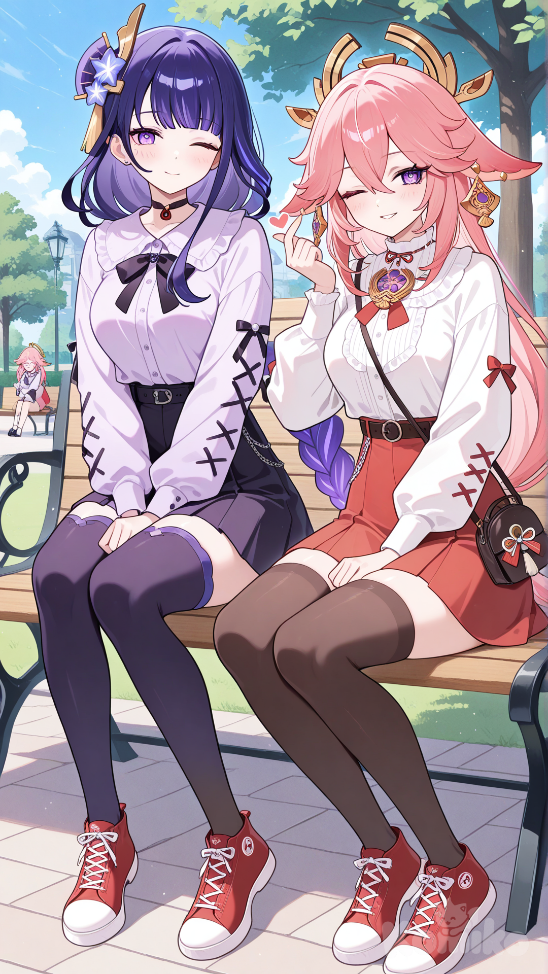 Raiden shogun and yae miko