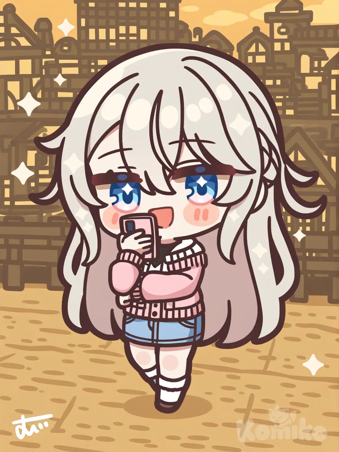 Alya Kujou in chibi 