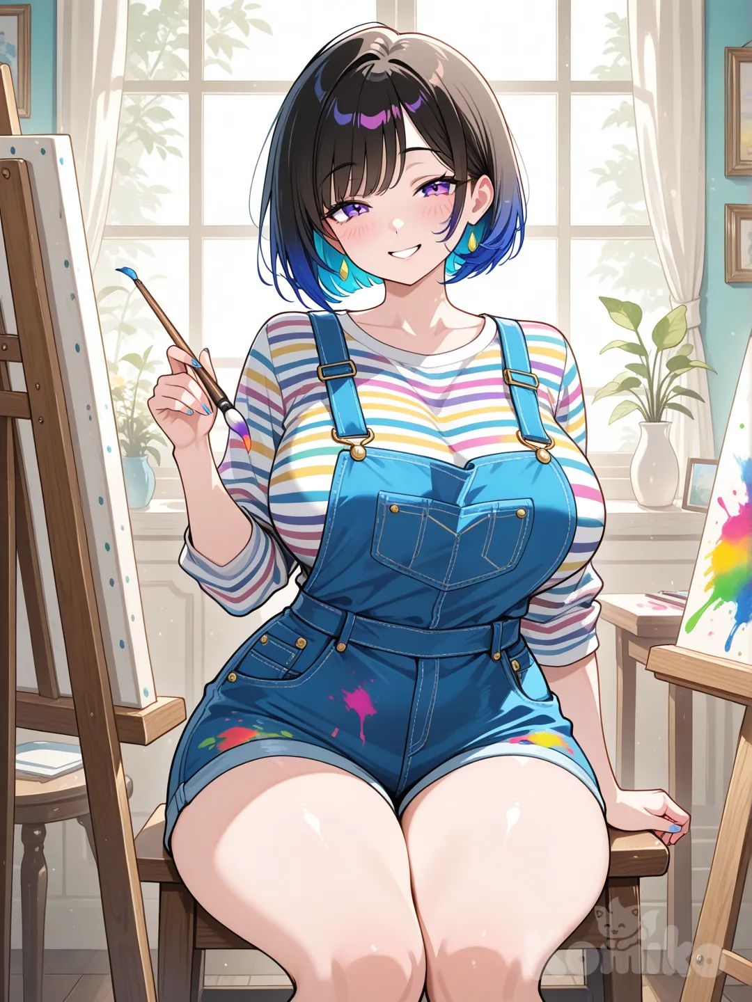 Waifu painting 
