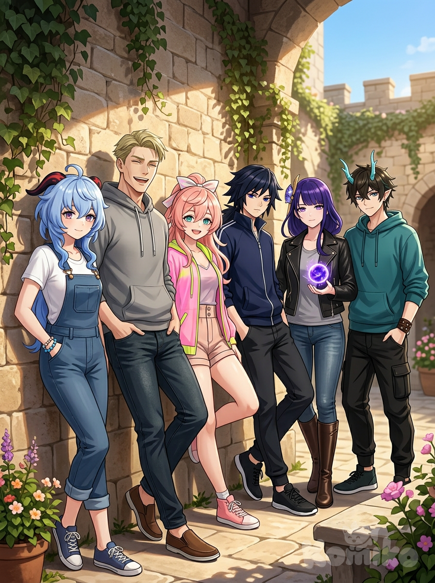 The group of tourists