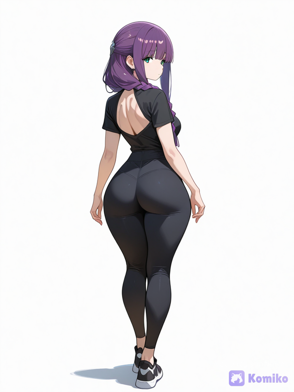 Fern's Cute Back Pose 💜✨