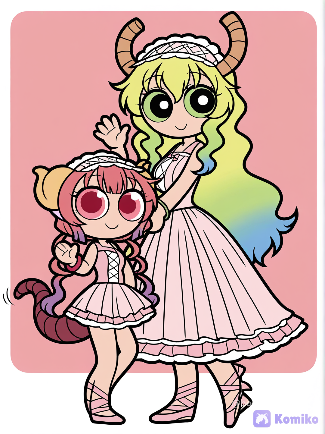 Lucoa & Ilulu Ballet Cuties 🩰💖