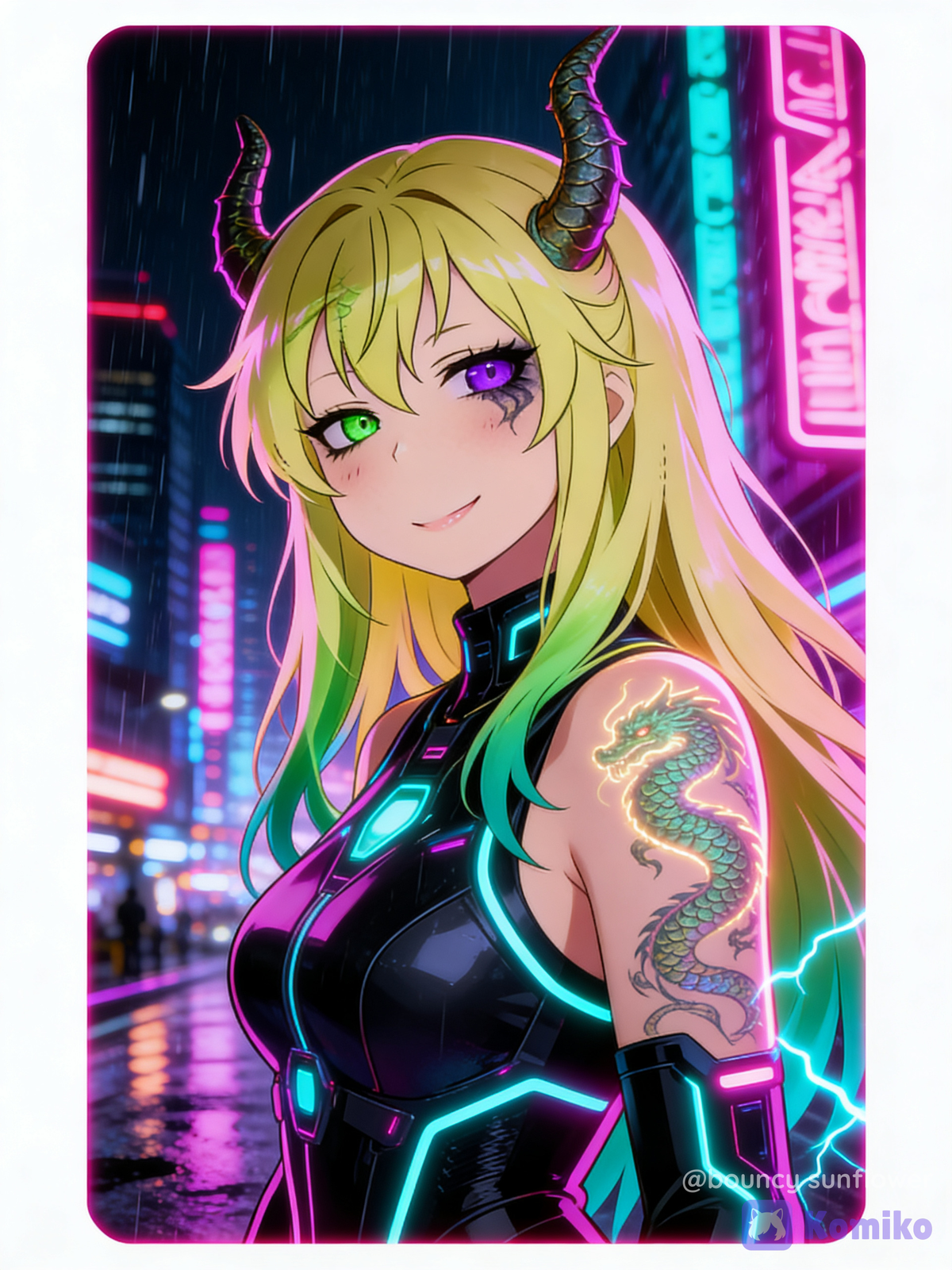 Neon Lucoa Vibes 🐉🌃