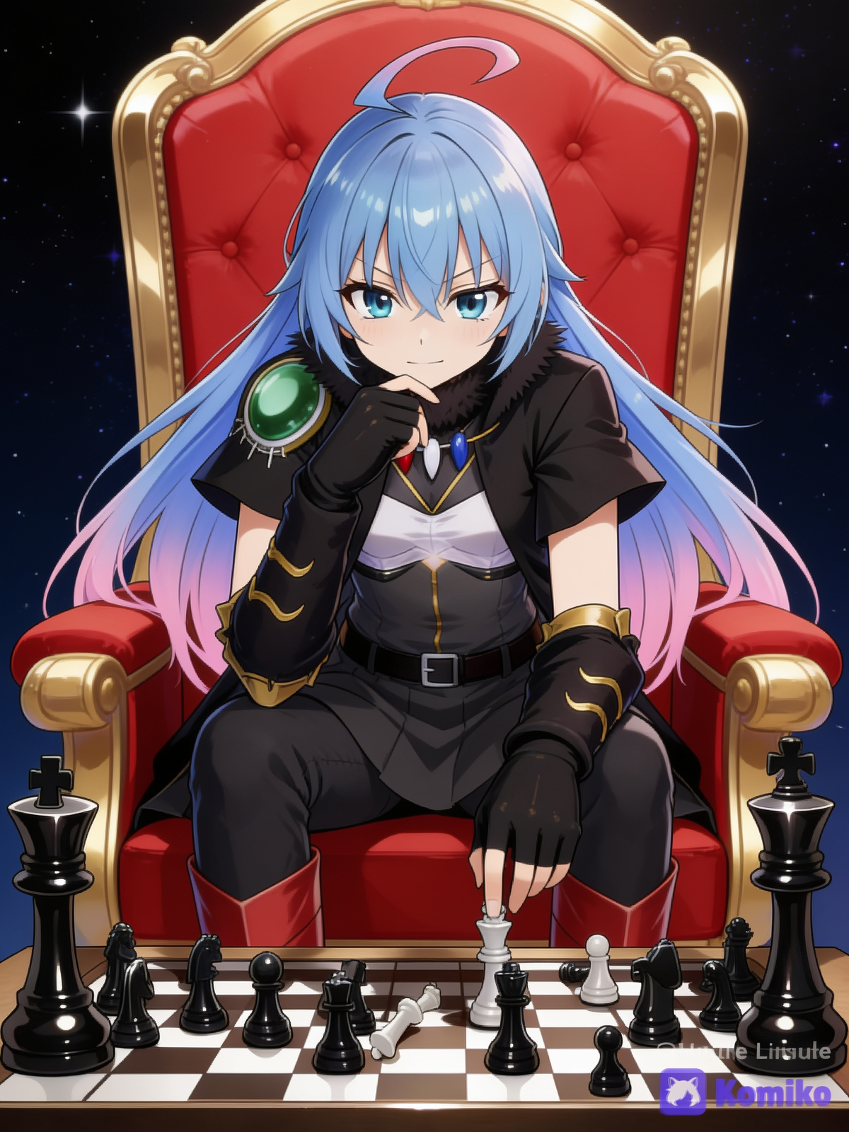 Rimilim and her royal game ♟️