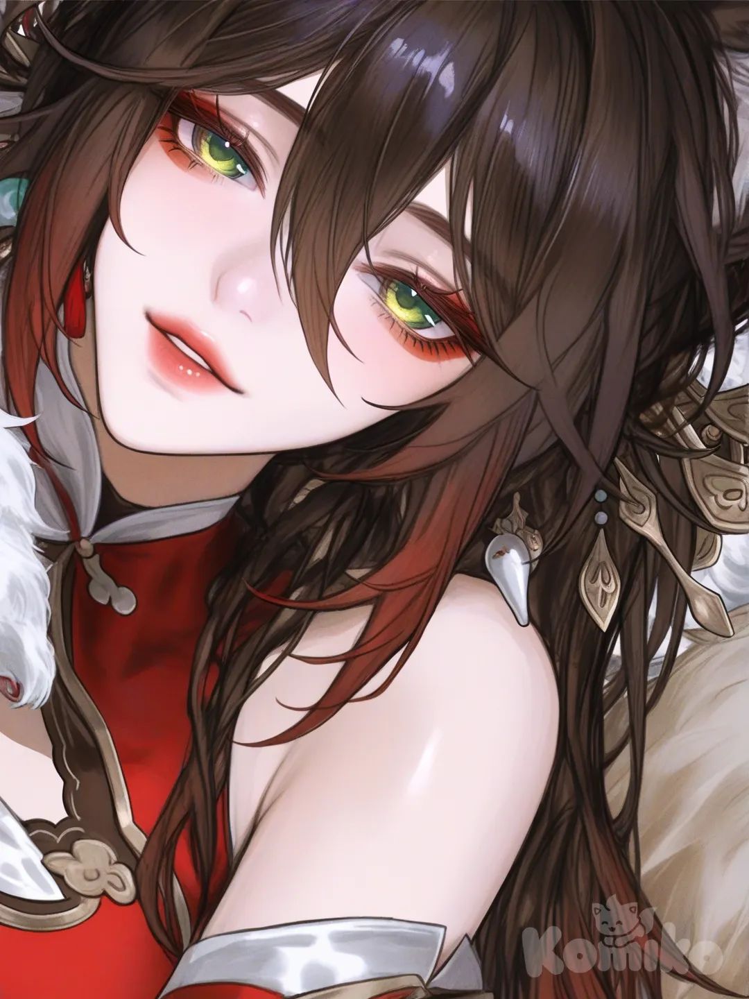[semi-realistic-portrait-style], @Tingyun_(Honkai:Star_Rail)