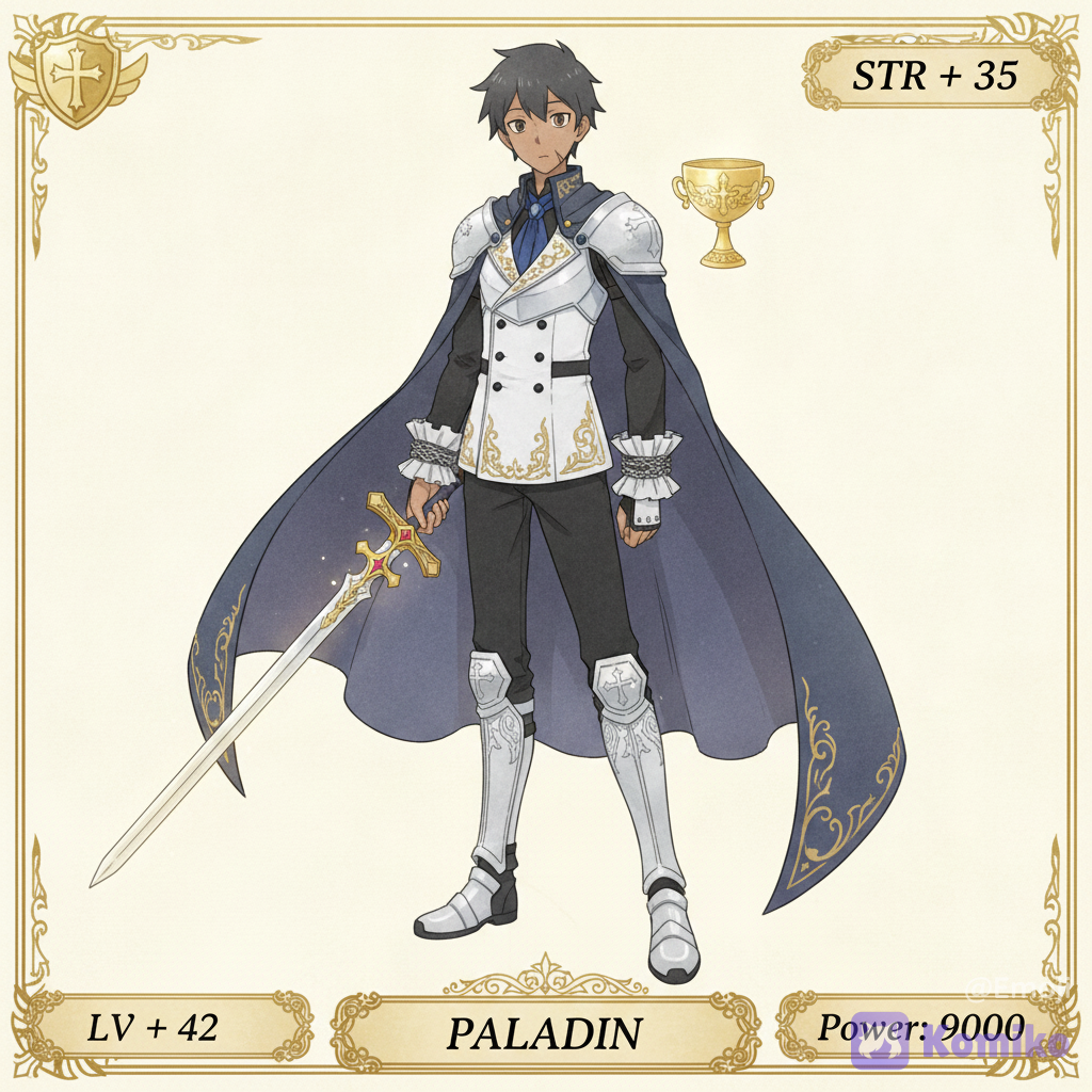 Paladin Knight Sparkles ✨