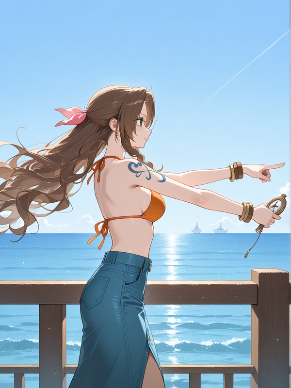 aerith en voyage