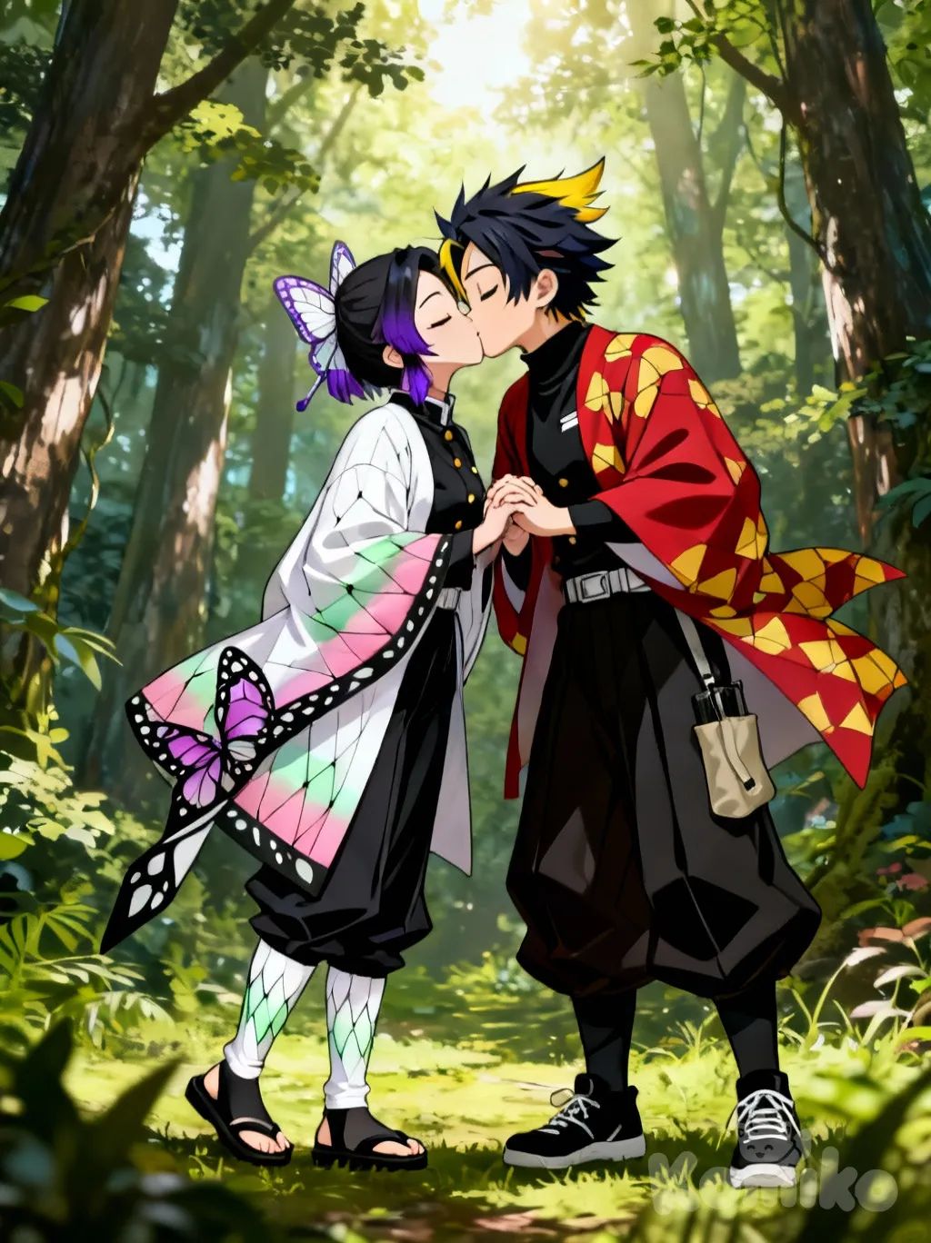 ,@Kochou_Shinobu, @Tomioka_Giyuu