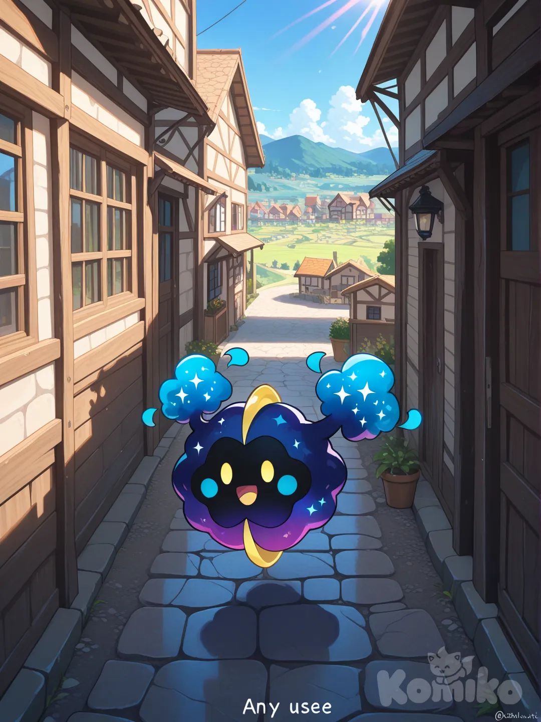 @Cosmog Un pokemon anda sueltoo
