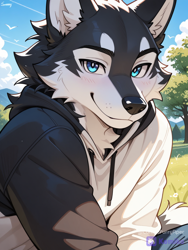 Sunny Wolfie Vibes 🐺☀️
