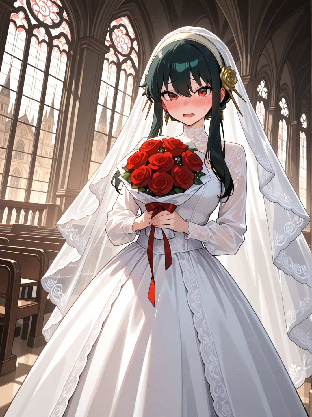 "Y...you think i am beautiful?"
