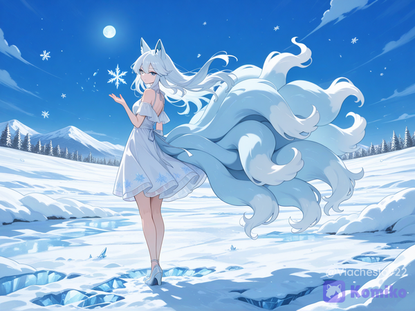 Fluffy princess