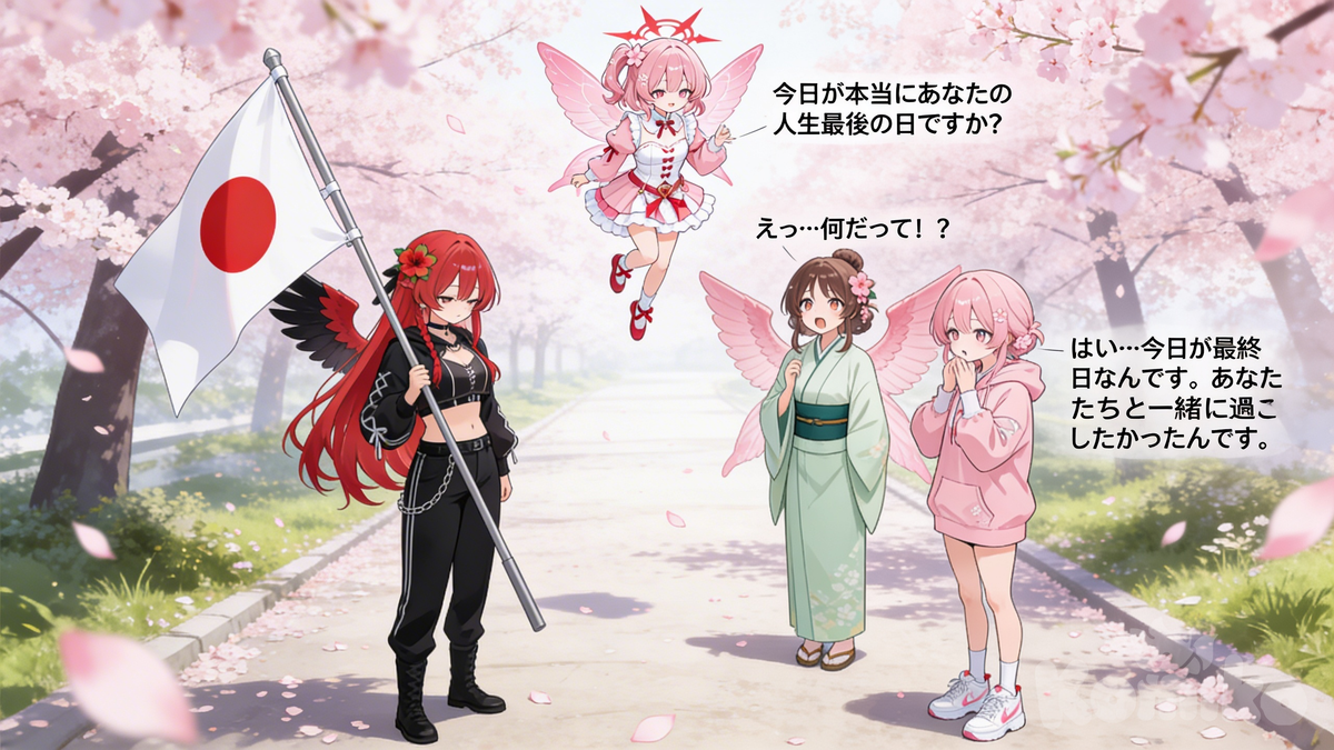 Sakurie's final full day