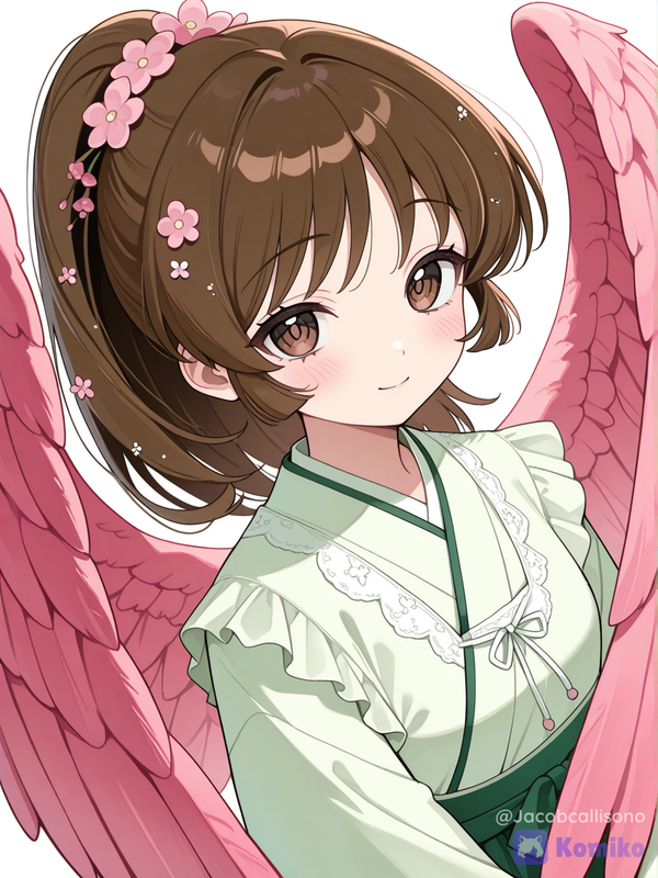 She's looking at you.